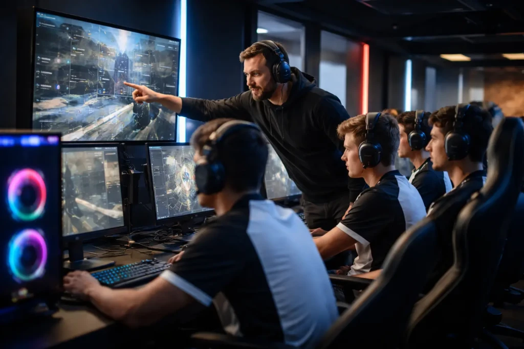 avantages d'avoir un coach esport pour son équipe