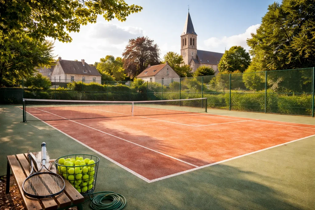 cours de tennis gratuits campagne