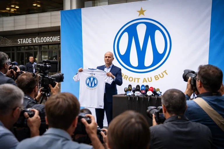 Présentation du nouveau logo OM